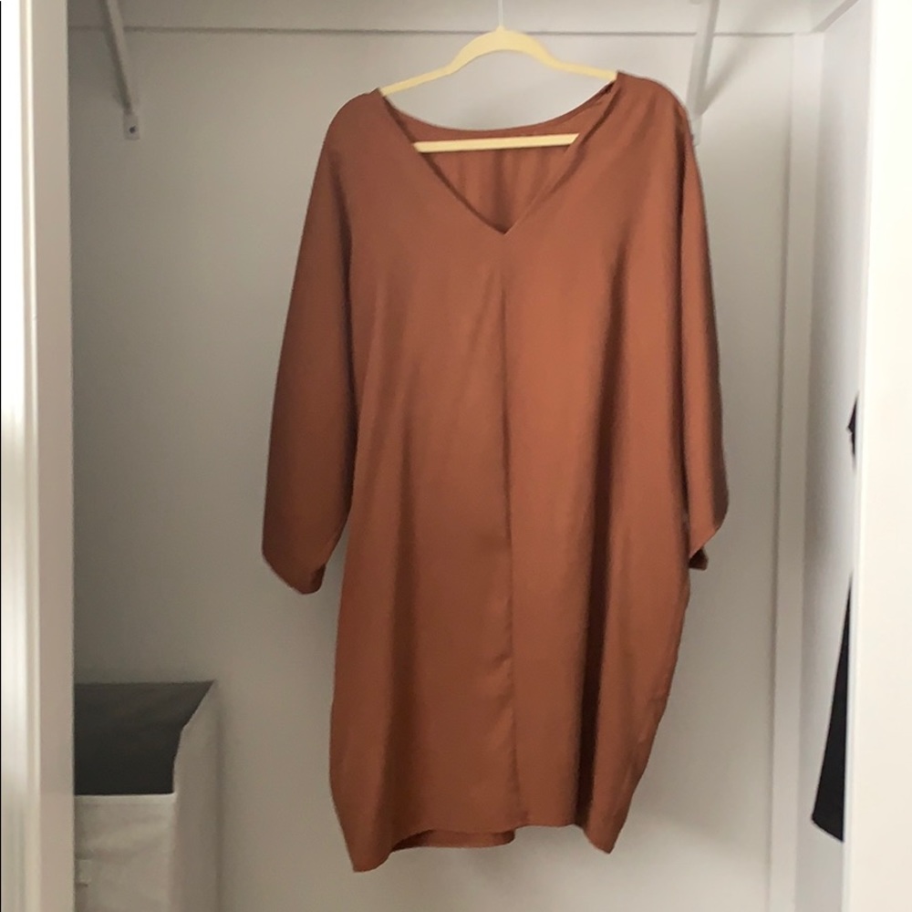 Hackwith Design House Reversible Smock Dress Nwot - image 1